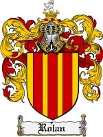 Rolan coat of arms family crest download