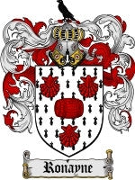 Ronayne coat of arms family crest download