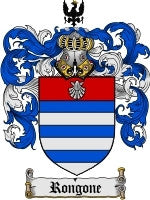 Rongone coat of arms family crest download