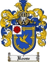 Roose coat of arms family crest download