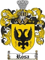 Rosa coat of arms family crest download