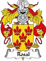 Rosal coat of arms family crest download