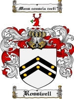 Rosswell coat of arms family crest download