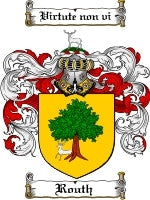 Routh coat of arms family crest download