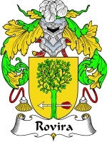 Rovira coat of arms family crest download