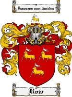 Row coat of arms family crest download