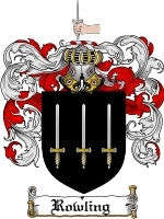 Rowling coat of arms family crest download