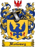 Rowsey coat of arms family crest download