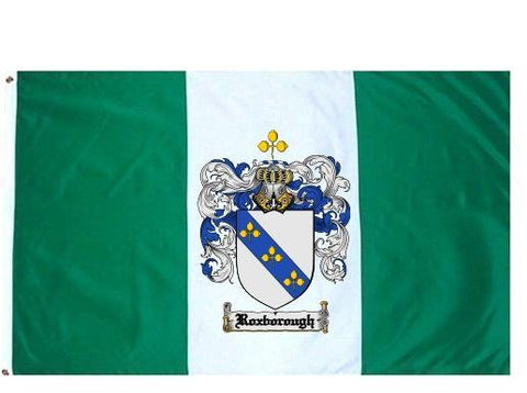 Roxborough family crest coat of arms flag