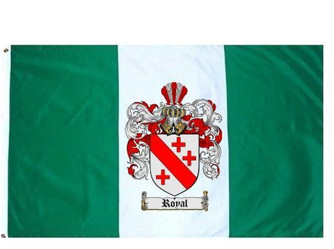 Royal family crest coat of arms flag