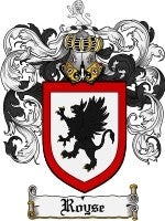 Royse coat of arms family crest download