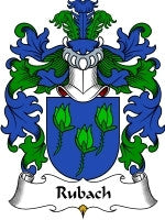 Rubach coat of arms family crest download