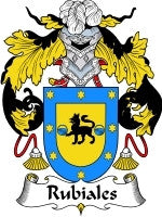 Rubiales coat of arms family crest download