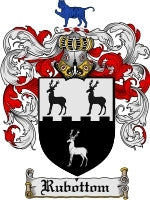 Rubottom coat of arms family crest download