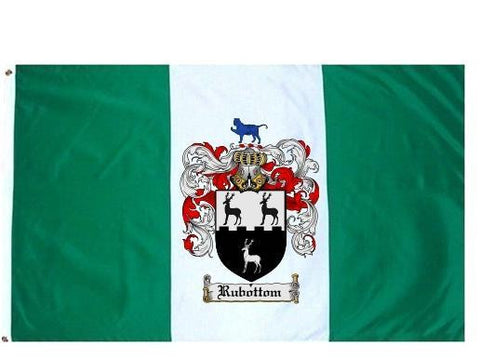 Rubottom family crest coat of arms flag