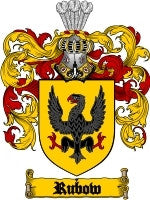 Rubow coat of arms family crest download