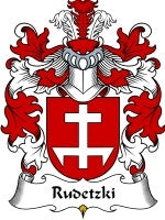 Rudetzki coat of arms family crest download