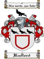 Rudford coat of arms family crest download