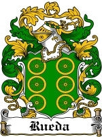 Rueda coat of arms family crest download