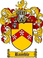 Rumble coat of arms family crest download