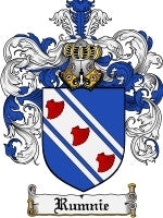 Rumnie coat of arms family crest download