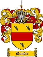 Rundle coat of arms family crest download