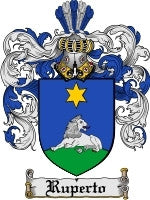 Ruperto coat of arms family crest download