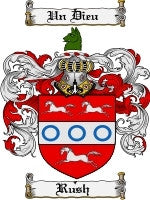 Rush coat of arms family crest download