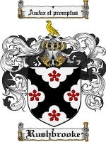 Rushbrooke coat of arms family crest download