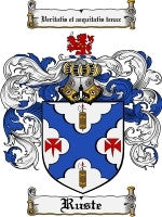 Ruste coat of arms family crest download