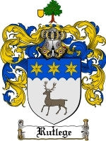 Rutlege coat of arms family crest download