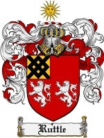 Ruttle coat of arms family crest download