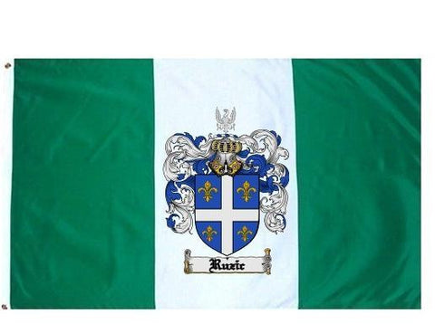 Ruzic family crest coat of arms flag