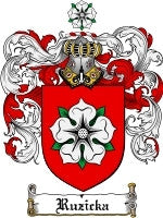 Ruzicka family crest coat of arms emailed to you within 24 hours ...