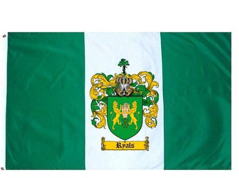 Ryals family crest coat of arms flag
