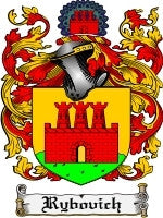 Rybovich coat of arms family crest download