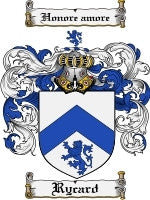 Rycard coat of arms family crest download