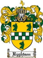 Ryghtson coat of arms family crest download