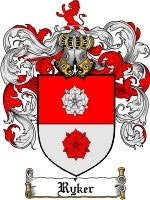 Ryker coat of arms family crest download