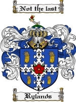 Rylands coat of arms family crest download