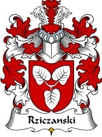 Rziczanski coat of arms family crest download