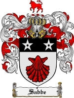 Sabbe coat of arms family crest download