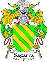 Sagarra coat of arms family crest download