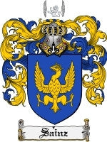 Sainz coat of arms family crest download