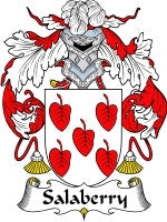 Salaberry coat of arms family crest download