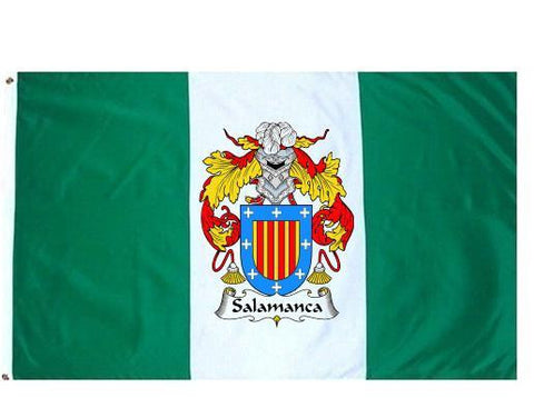 Salamanca family crest coat of arms flag