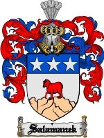 Salamanek coat of arms family crest download