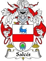 Salces coat of arms family crest download