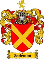 Salemmi coat of arms family crest download