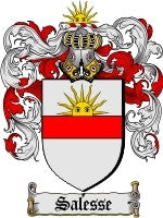 Salesse coat of arms family crest download